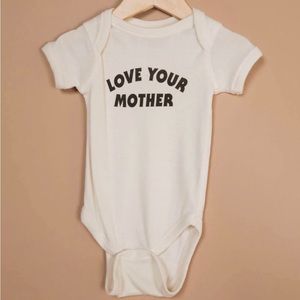 Love Your Mother onesie size 6-12 months